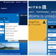 United Airlines’ website before the changes, left, and after the changes on Wednesday.